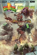 MIGHTY MORPHIN POWER RANGERS / TEENAGE MUTANT NINJA TURTLES II #1-RI-D 