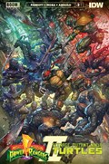 MIGHTY MORPHIN POWER RANGERS / TEENAGE MUTANT NINJA TURTLES II #3-RI-D 