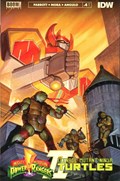 MIGHTY MORPHIN POWER RANGERS / TEENAGE MUTANT NINJA TURTLES II #4-RI-D 