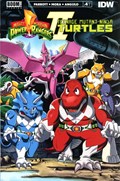 MIGHTY MORPHIN POWER RANGERS / TEENAGE MUTANT NINJA TURTLES II #4C 