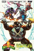 MIGHTY MORPHIN POWER RANGERS / TEENAGE MUTANT NINJA TURTLES II #5D 