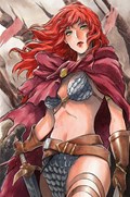 RED SONJA #1-BRDRA 