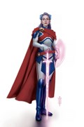 BETSY BRADDOCK CAPTAIN BRITAIN #1-ILLUM-B 