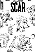 DISNEY VILLAINS: SCAR #1-RI-D 
