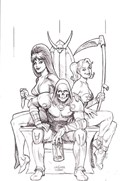 HARLEY QUINN X ELVIRA #5-FOCRI-B 