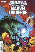 GODZILLA DESTROYS THE MARVEL UNIVERSE #5F 