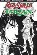 RED SONJA/TARZAN #4-RI-G 