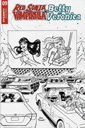 RED SONJA AND VAMPIRELLA MEET BETTY AND VERONICA #9-RI-B 