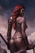 RED SONJA: BIRTH OF THE SHE-DEVIL #1-FRANK-B 