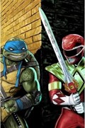 MIGHTY MORPHIN POWER RANGERS/TEENAGE MUTANT NINJA TURTLES #4-JOLZ 