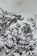 MIGHTY MORPHIN POWER RANGERS/TEENAGE MUTANT NINJA TURTLES #1-RI 