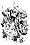 MIGHTY MORPHIN POWER RANGERS/TEENAGE MUTANT NINJA TURTLES #2-RI-B 