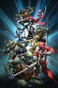 MIGHTY MORPHIN POWER RANGERS/TEENAGE MUTANT NINJA TURTLES #1-SCORP 