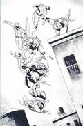 MIGHTY MORPHIN POWER RANGERS/TEENAGE MUTANT NINJA TURTLES #3-RI-B 