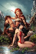 VAMPIRELLA / RED SONJA #1-UCNYC-B 