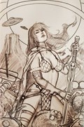 MARS ATTACKS / RED SONJA #1-RI 