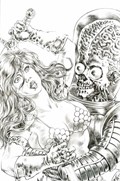 MARS ATTACKS / RED SONJA #1-RI-D 