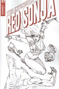 THE INVINCIBLE RED SONJA #7-RI-D 