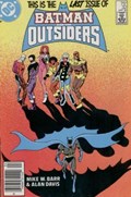 BATMAN AND THE OUTSIDERS #32B 