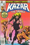 KA-ZAR THE SAVAGE #1B 