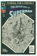 ADVENTURES OF SUPERMAN #498-2nd 