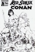 RED SONJA / CONAN #2-RI 