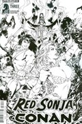 RED SONJA / CONAN #3-RI 