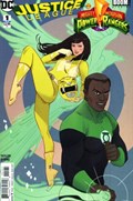 JUSTICE LEAGUE/POWER RANGERS #1E 