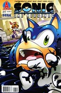 SONIC THE HEDGEHOG #217 